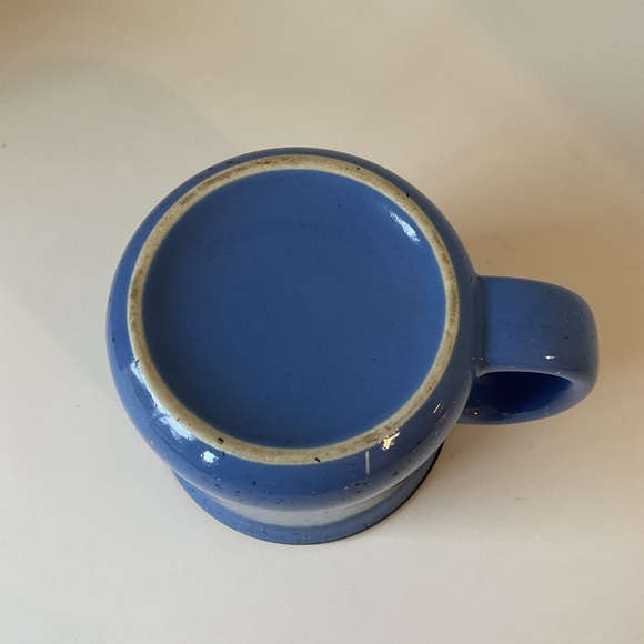 Blue Speckled Ceramic Camp Style Mug 12 Oz - Picture 7 of 14